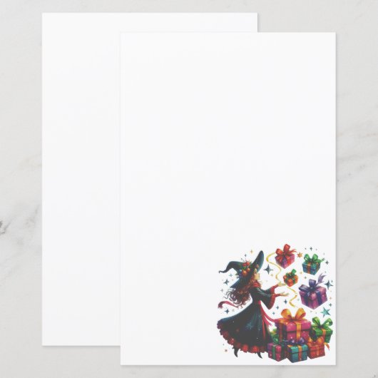 Papel de Carta (Letterhead) Hora do Presente (正面/裏面)
