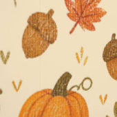 Papel de pared con patrón bosque de otoño 壁紙 (縫い目)