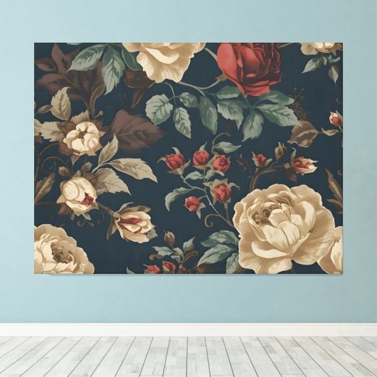 papel de presente キャンバスプリント (インサイチュ (ウッドフロア))