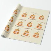 Papel de presente Abobrinha Feliz ラッピングペーパー (アンロールド)