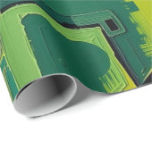 Papel de Presente com paisagem verde ラッピングペーパー (ロールコーナー)