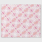 Papel de presente estampa cherry blossom sakura ラッピングペーパー (フラット)