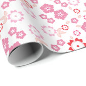 Papel de presente estampa cherry blossom sakura ラッピングペーパー (ロールコーナー)