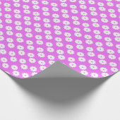Papel de presente Rosa Flore branca  ラッピングペーパー (角)