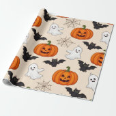 Papel de presente tema halloween ラッピングペーパー (アンロールド)