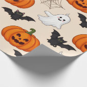 Papel de presente tema halloween ラッピングペーパー (角)