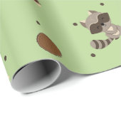 Papel de regalo animalitos del bosque  ラッピングペーパー (ロールコーナー)