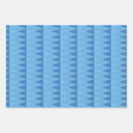 Papel de regalo azul ラッピングペーパーシート