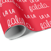 Papel De Regalo Christmas red modern Wrapping Pape ラッピングペーパー (ロールコーナー)
