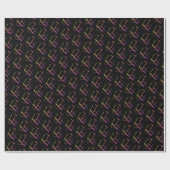 Papel de Regalo con agradecimiento en multicolor ラッピングペーパー (フラット)