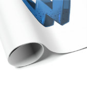 papel de regalo con el abecedario ラッピングペーパー (ロールコーナー)