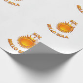 Papel de Regalo con Logo Sol Brillo Sola | Envolto ラッピングペーパー (角)