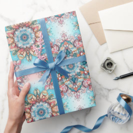 Papel de Regalo Copos de Nieve ラッピングペーパー