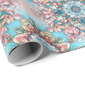 Papel de Regalo Copos de Nieve ラッピングペーパー (ロールコーナー)