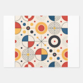 Papel de regalo diseño geométrico ラッピングペーパーシート (正面2)