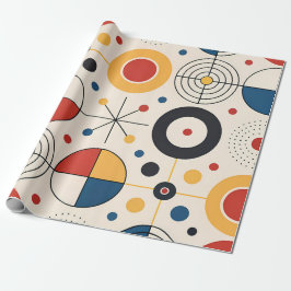 Papel de regalo diseño geométrico ラッピングペーパー