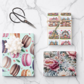 Papel de Regalo Dulce Hogar ラッピングペーパーシート