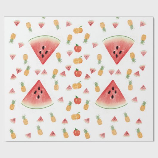 "Papel de Regalo 'Dulce Verano' – sandia ラッピングペーパー (フラット)