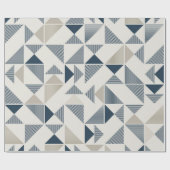 papel de regalo figuras geométricas triangulares ラッピングペーパー (フラット)
