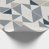 papel de regalo figuras geométricas triangulares ラッピングペーパー (角)