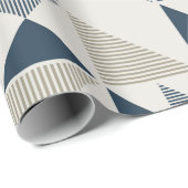 papel de regalo figuras geométricas triangulares ラッピングペーパー (ロールコーナー)