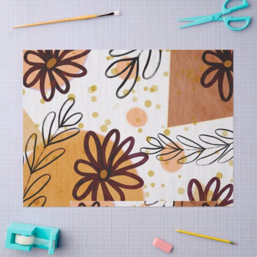 Papel de regalo gift paper  薄葉紙 (クラフト)