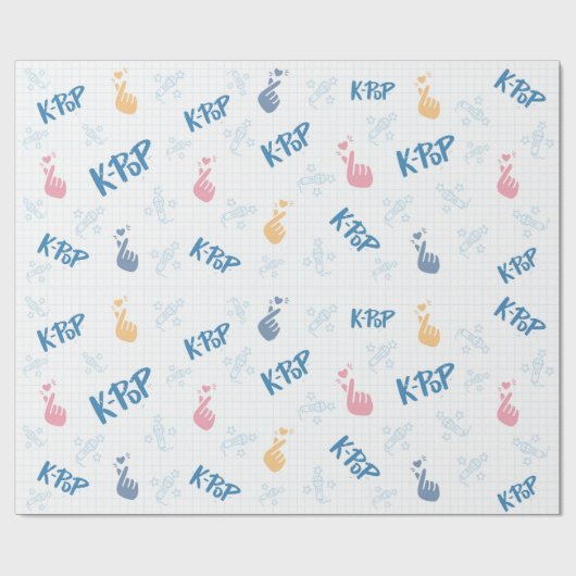 Papel De Regalo K-pop ラッピングペーパー (フラット)