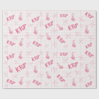 Papel De Regalo K-pop Rosa ラッピングペーパー