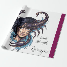 Papel de Regalo Lady Escorpio ラッピングペーパー