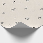 Papel de regalo minimalista navideño ラッピングペーパー (角)