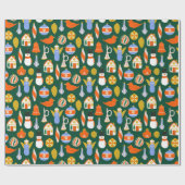 Papel de regalo navideño ラッピングペーパー (フラット)