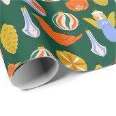 Papel de regalo navideño ラッピングペーパー (ロールコーナー)