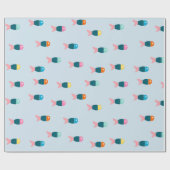 Papel de regalo peces ラッピングペーパー (フラット)