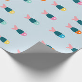 Papel de regalo peces ラッピングペーパー (角)