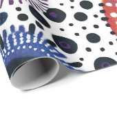 Papel de Regalo Psicodélico Efecto Caleidoscopio ラッピングペーパー (ロールコーナー)