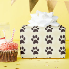 Papel de regalo que patas de gato ラッピングペーパー