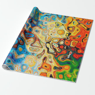 papel de regalo textura obra de arte abstracto ラッピングペーパー