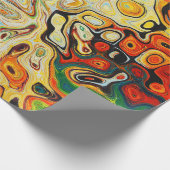 papel de regalo textura obra de arte abstracto ラッピングペーパー (角)