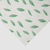 Papel de seda con diseño de hojas verdes 薄葉紙 (詳細)