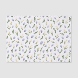 Papel de seda flor de agua y lavanda 薄葉紙
