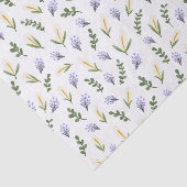 Papel de seda flor de agua y lavanda 薄葉紙 (詳細)