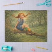 Papel de seda Hadas para decopauge, regalos 薄葉紙 (クラフト)