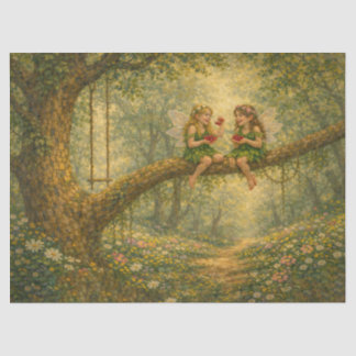 Papel de seda Hadas para decopauge, regalos 薄葉紙