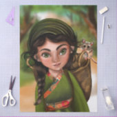 Papel de seda ilustrado profesional 薄葉紙 (クラフト)