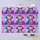 Papel de seda Nueva York Graffitis 薄葉紙 (クラフト)