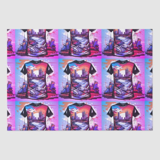 Papel de seda Nueva York Graffitis 薄葉紙 (正面)