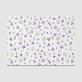 Papel de seda Violetas y flores silvestres 薄葉紙