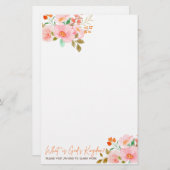 Papel para hacer carta para la campaña jw 2023 便箋 (正面/裏面)