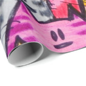 Papel para regalo gatos 05 ラッピングペーパー (ロールコーナー)