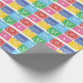 Papel Picado Christmas Wrapping Paper ラッピングペーパー (角)